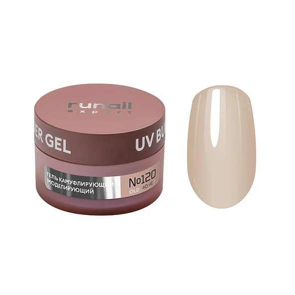 Runail Expert Protez Tırnak Jeli Old Money UV Gel Nude Açık Bej 50Gr. 120 ürün görseli