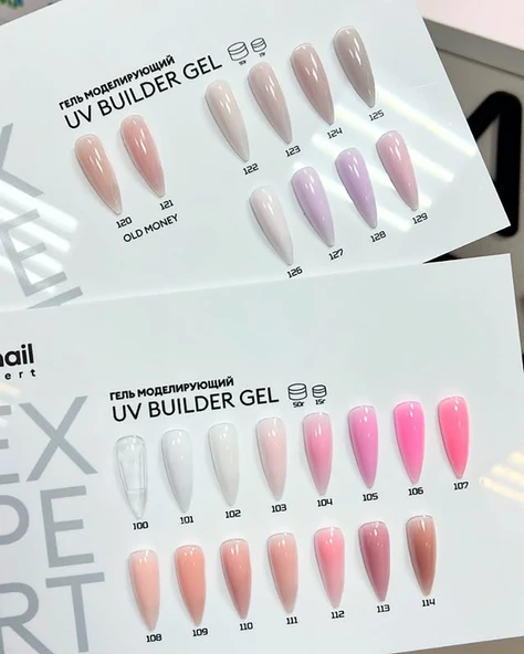 Runail Expert Protez Tırnak Jeli Old Money UV Gel Nude Açık Bej 15Gr. 120 - Resim 5