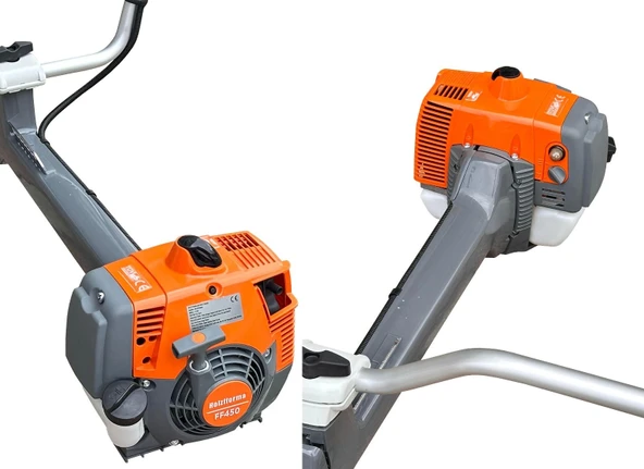 Holzfforma FF450 Motorlu Yan Tırpan 2,9Hp Profesyonel Benzinli Tırpan - 2