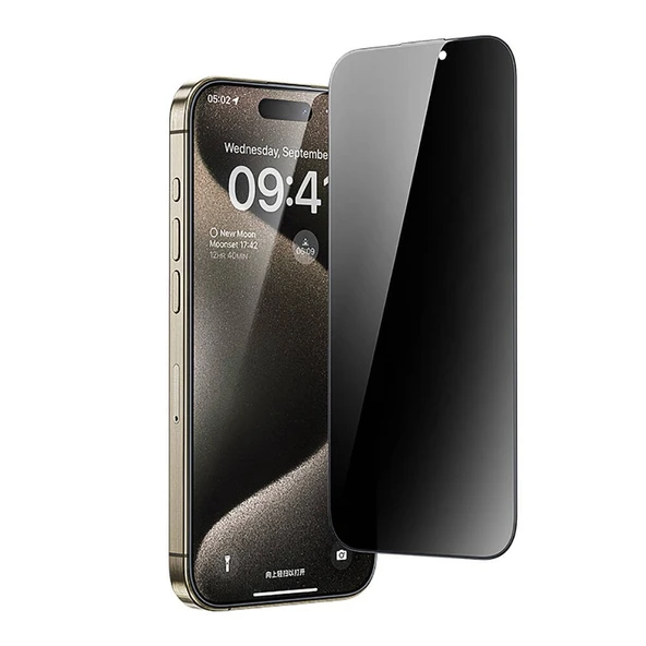 Logis İphone 15 Plus ile Uyumlu Hayalet Ekran Koruyucu - 3