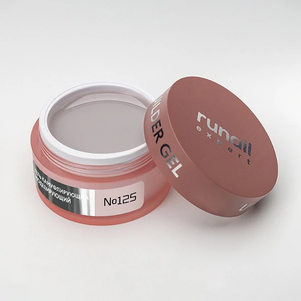 Runail Expert Protez Tırnak Jeli UV Gel Nude Venüs Bej 50Gr. 125 - 3