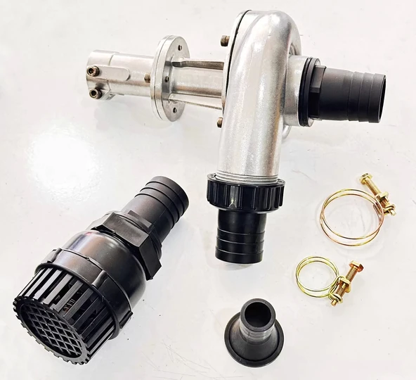 Motorlu Tırpan Uyumlu Su Pompası Aparatı 28mm 9 Diş Su Tahliye Pompası