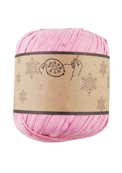 Rafya İp 50 gr Pembe