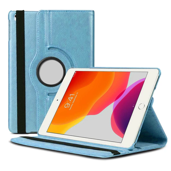iPad 7/8/9 10.2 Kılıf 360 Döner Elite Seri Tablet Kılıf - 8