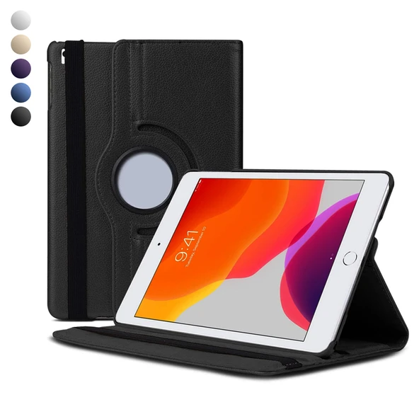 iPad 7/8/9 10.2 Kılıf 360 Döner Elite Seri Tablet Kılıf