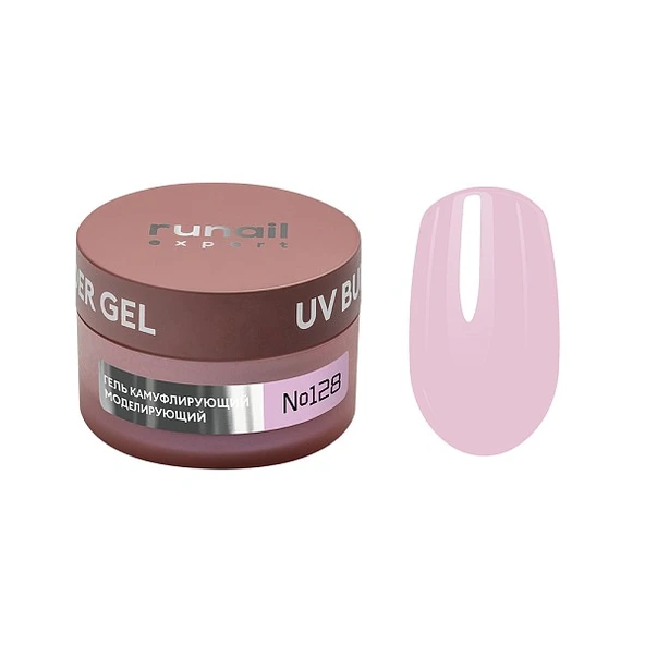 Runail Expert Protez Tırnak Jeli UV Gel Lila 15Gr. 128