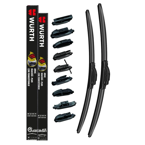 Würth Muz Silecek Takımı Seat Leon IV 2021-2025 ile uyumlu