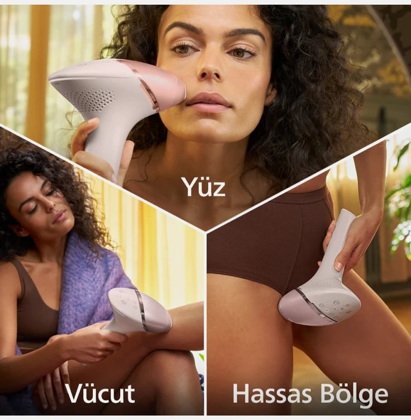 Philips Lumea BRI950/00 Lumea Lazer Epilasyon IPL Tüy Alma Cihazı Yüz+Vücut+Hassas bölge Kullanımı.Kablolu Kablosuz Kullanım - 6