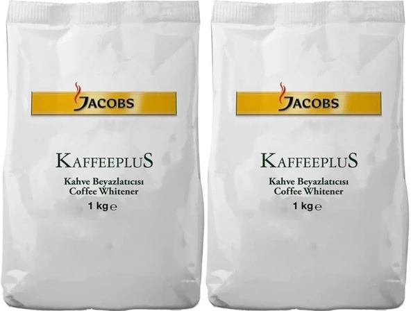 Jacobs Kaffeeplus Kahve Beyazlatıcısı / Süt Tozu 1KG (2 Li Set)