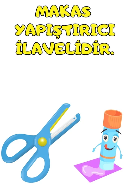 Okul Öncesi KES-YAPIŞTIR Etkinlikleri Seti (76 Hayvan) - 5