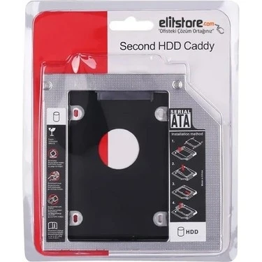 12.7 mm Sata Harddisk Caddy Kızak Kutu