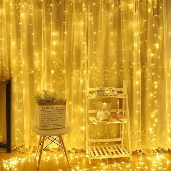 BUFFER® 2x2 Metre 320 Led 8 Fonskiyonlu Dekoratif Led Günışığı Perde - 8