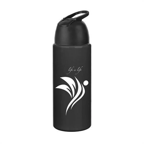 BUFFER® Kilitlenebilen Matara Güvenlikli Suluk Sporcu Matarası Spor Su Şişesi İçecek Şişesi 700ml - 4