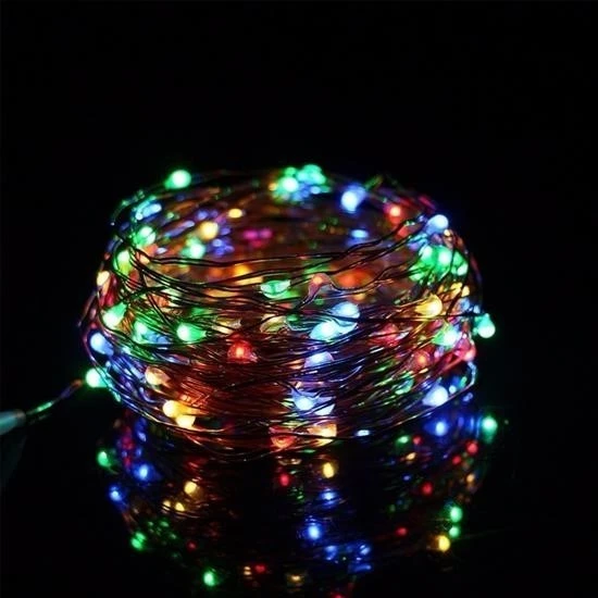 BUFFER® Pilli Dekoratif Peri Led Işık 3 Metre (RGB) Gaming Aydınlatma - 2