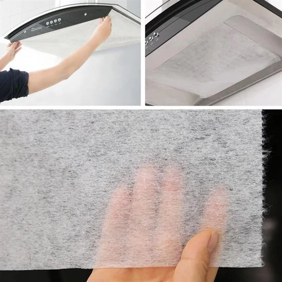 BUFFER® 2li Yağ Emici Duman Önleyici Pratik Mutfak Davlumbaz Koruyucu Dayanıklı Yedek Filtre 45x90cm - 8