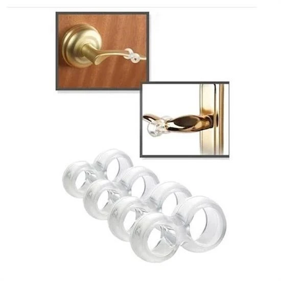 BUFFER® Silikon Kapı & Pencere Vurma Önleyici Stoper Kapı Tamponu 4 Adet - 3