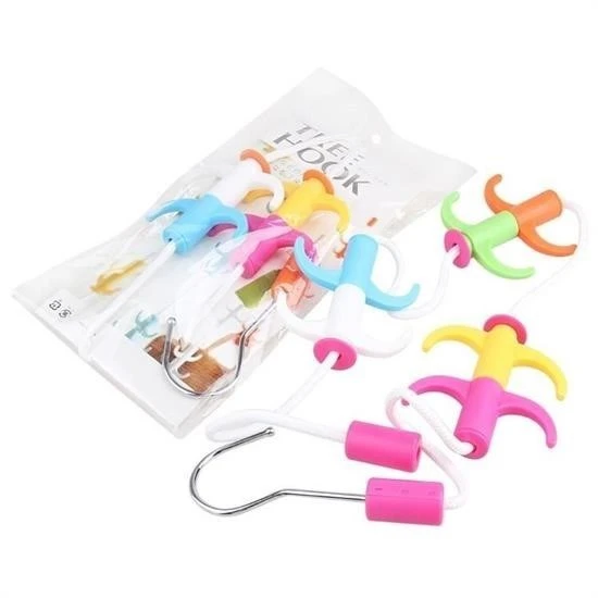 BUFFER® Dolap İçi Düzenleyici Askı Elbise Giysi Organizer Sihirli Askılık - 5