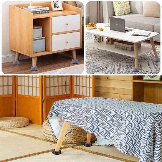 BUFFER® Çamaşır Makinesi Sarsıntı Titreşim Ses Önleyici Kaydırmaz Ayak 4lü Set - 4