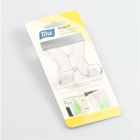 BUFFER® Hang it Pratik Kolay Taşımabilir Havlupan 2 Kancalı Banyo Askısı - 6