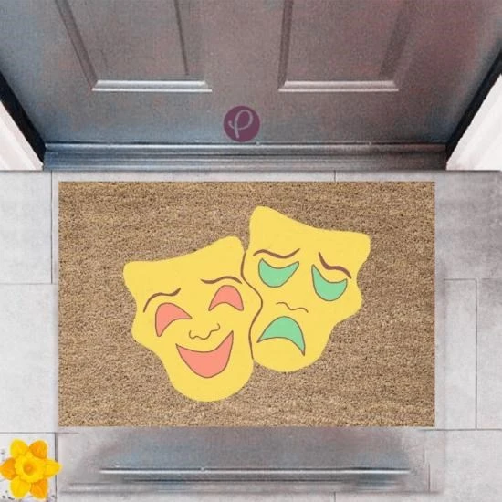 Kapı Önü Paspası Dekoratif Dijital Baskı Tiyatro P-2389 ürün görseli