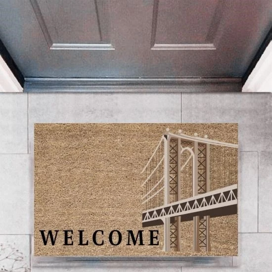 Kapı Önü Paspası Dekoratif Dijital Baskı ŞehirlerP-2733 ürün görseli