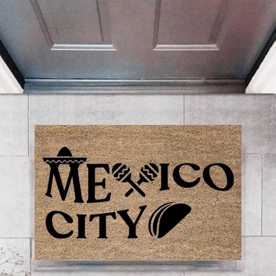 Kapı Önü Paspası Dekoratif Dijital Baskı ŞehirlerP-2742 ürün görseli