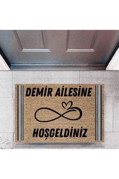 Kapı Önü Paspası Dekoratif Dijital Baskı Kişiye Özel P-2501 ürün görseli