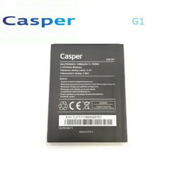 Casper G1 PLUS Batarya Pil A++ Kalite