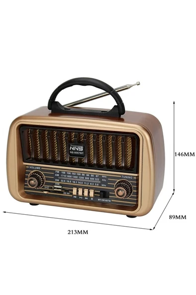 YEDİSERLER  Klasik Nostalji Radyo (ns-8067bt)