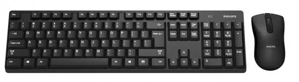 Philips C501 SPT6501B/00 Kablosuz Q Klavye Mouse Set - 2