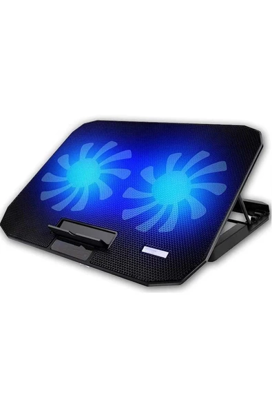 Concord  C-883 Oyuncu Gaming Laptop Soğutucu Stand Cooler 2X 14CM FAN