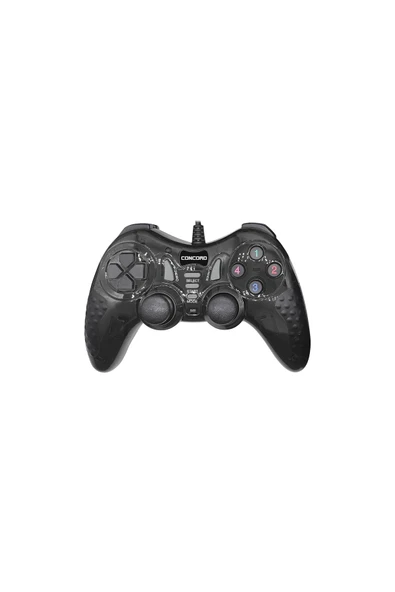 Concord  C-899 Pc Uyumlu Joystick Titreşimli Çift Motorlu Oyun Kolu Gamepad