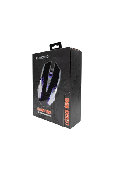 Concord  C-22 Kablolu Işıklı Mouse - 3
