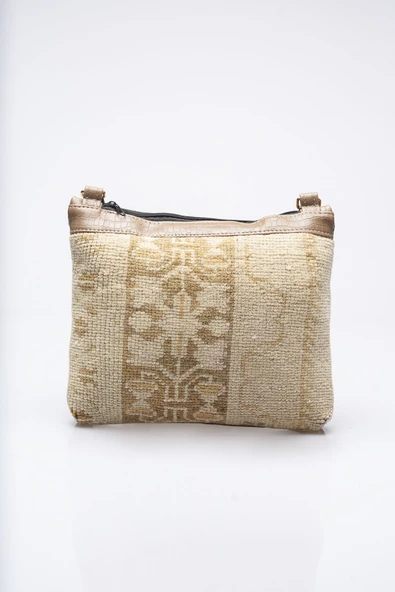 Kadın Kilim & Dokuma Desenli El Yapımı Omuz Çantası