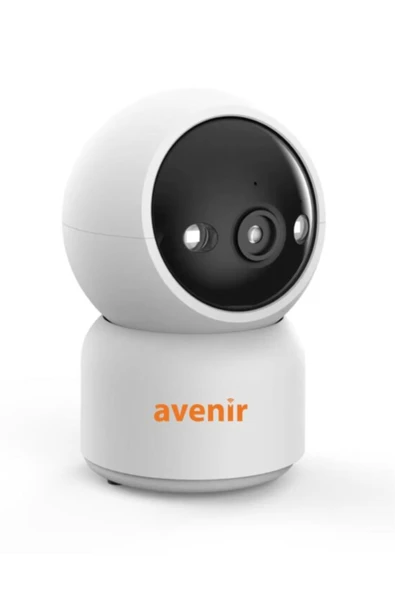AV-S214 Bebek Bakıcı Kamerası 3MP Çift Yönlü Ses Hareket Algılama 10M Gece Görüş Mesafe P6SLite App - 2