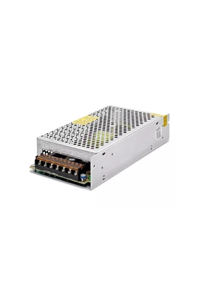 Adaptör 12v 15a Metal Kasa 12 Volt 15 Amper Şerit Led Güvenlik Kamerası Adaptörü Kaliteli Adaptör