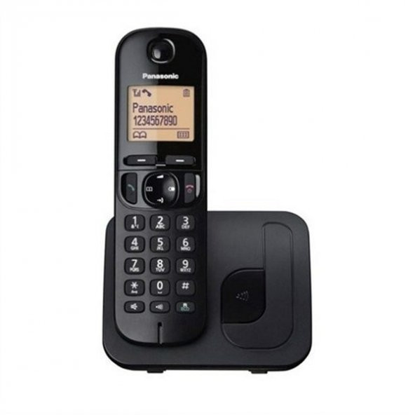 Panasonic TGC-210 Dect Telefon Siyah