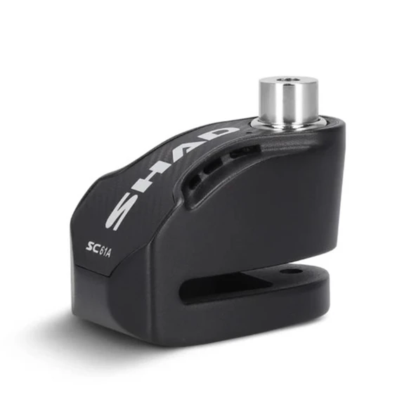 SHAD SC61A Alarmlı Siyah Motosiklet Disk Kilidi C0S6100A - 4
