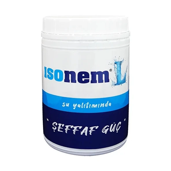 İsonem L Şeffaf Güç Su Yalıtım Boyası Şeffaf 1 Lt