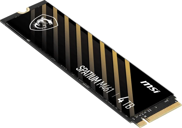 MSI SSD SPATIUM M461 PCIE 4.0 NVME M.2 4TB R:5000 W:4200 - 4