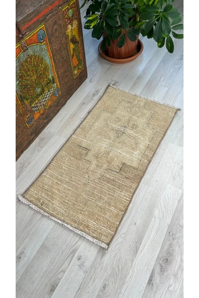 El Dokuma Yastık, Kilim Paspas, Anadolu Paspas Halı, Vintage Kilim
