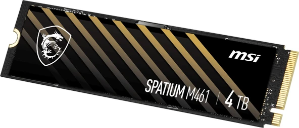 MSI SSD SPATIUM M461 PCIE 4.0 NVME M.2 4TB R:5000 W:4200 - 2