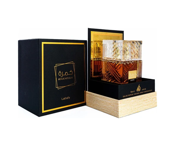 Lattafa Khamrah 100 Ml Edp Unısex Parfüm Khamrah Renkli Aromatik