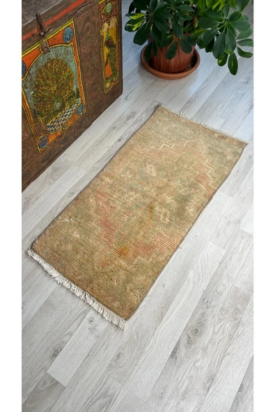 El Dokuma Yastık, Kilim Paspas, Anadolu Paspas Halı, Vintage Kilim
