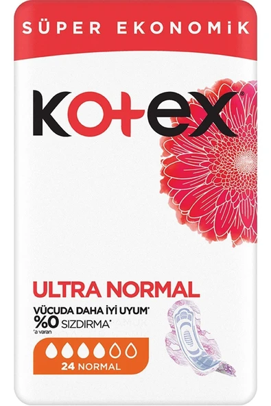 Kotex Ultra Quadro Dörtlü Normal 24 Adet