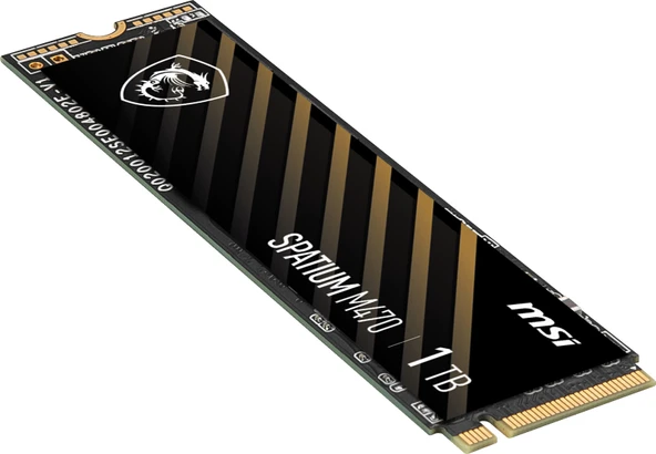 MSI SSD SPATIUM M470 PRO PCIE 4.0 NVME M.2 1TB R:6000 W:4500 - 1