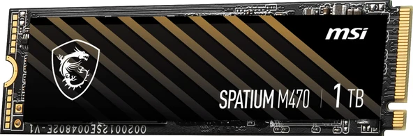 MSI SSD SPATIUM M470 PRO PCIE 4.0 NVME M.2 1TB R:6000 W:4500 - 5