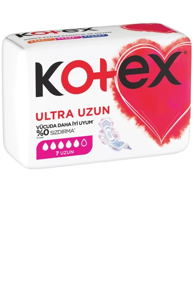 Kotex Ultra Hijyenik Ped Uzun 7'li Ped