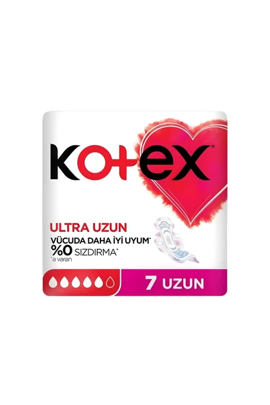 Kotex Ultra Single Uzun Ped 7'li X 2