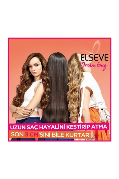 ELSEVE Saç Bakım Kremi Dream Long 200 ml 2 Adet - 4